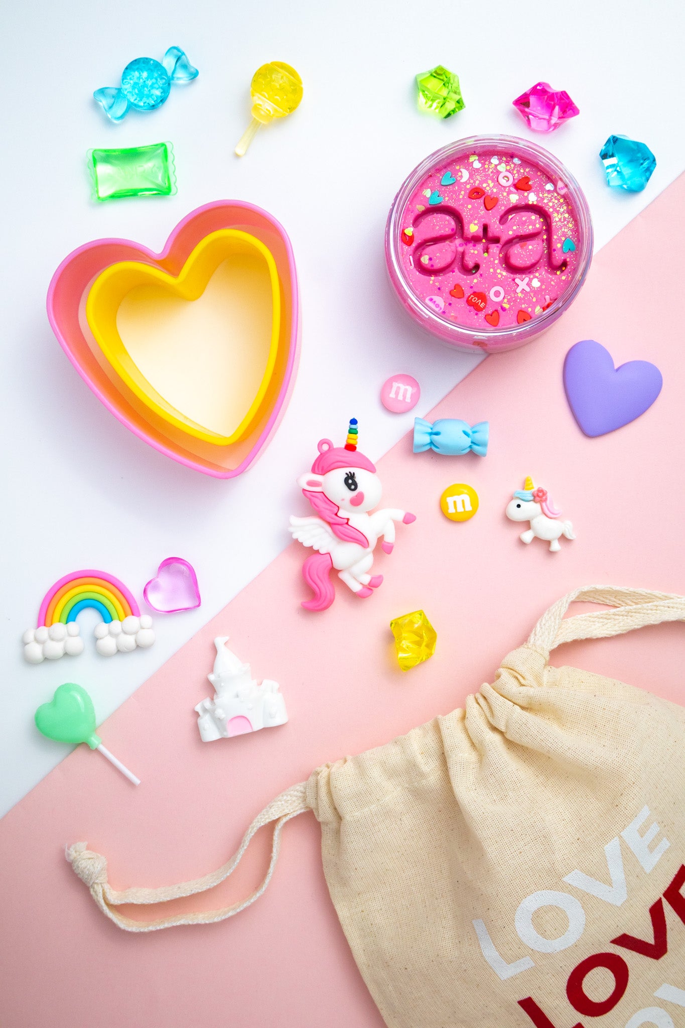 Unicorn Valentine Travel Mini