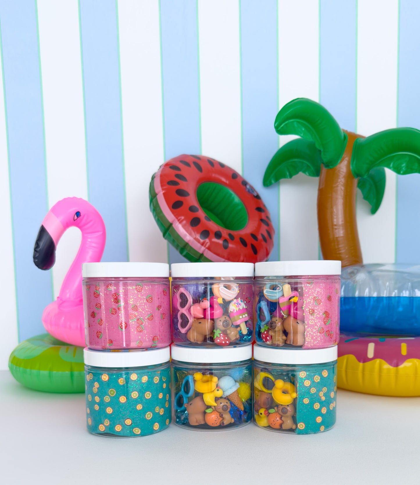 Summer Capybara Jar - Vacation Edition