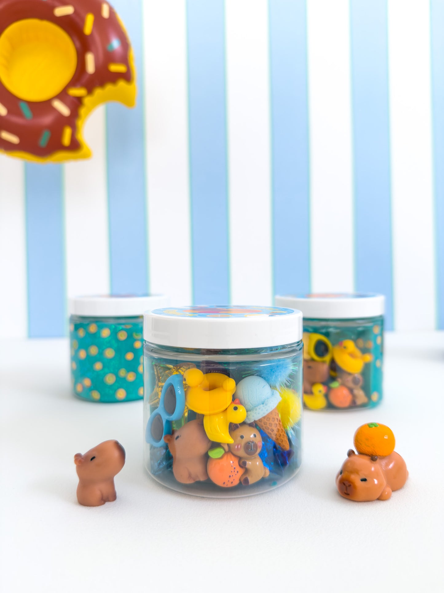 Summer Capybara Jar - Vacation Edition