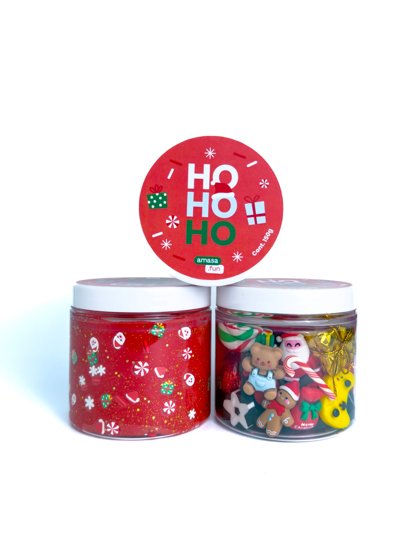 Sensory Jar - Santa's Toys