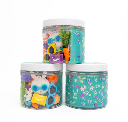 Jar Pascua - Conejo Azul