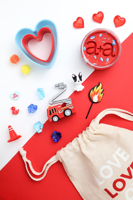 Firetruck Valentine Travel Mini