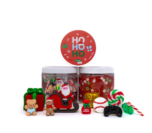 Sensory Jar - Santa's Toys