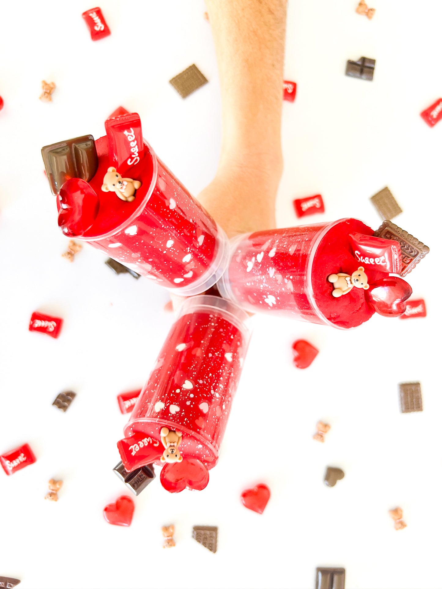 Red Valentine's Day Push Pop
